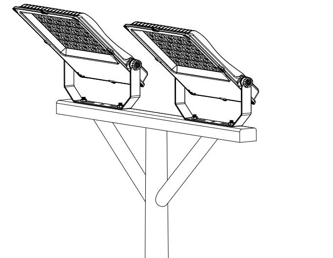 IP66 IK08 20WATT 30Watt 50watt 100W 150Wattage 200wattage 250W 300W 400W Factory Direct Ra Series Waterproof Public Commercial Industrial LED Flood Light