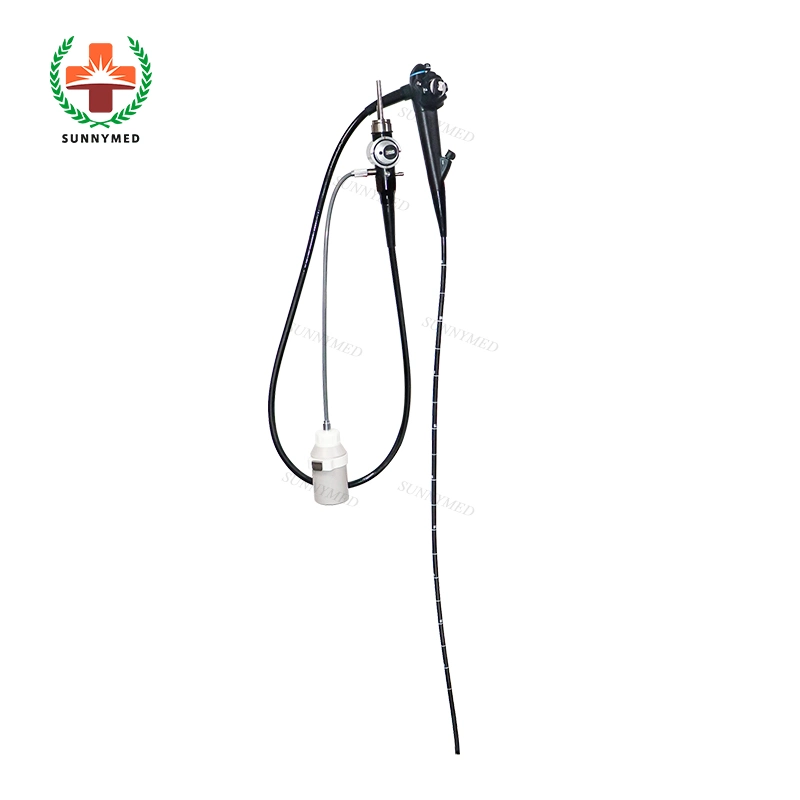 Flexible Gastroscope Smart Endoscopy System with LED Light Source