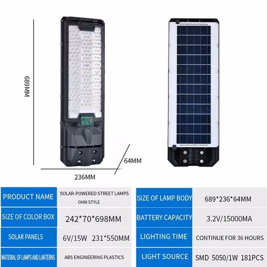 スマート LED 街路灯 50W 60W 70W 100W 120W 150W 200W 240W 300W Zigbee システム (ワイヤレス IoT ソリューション付き)
